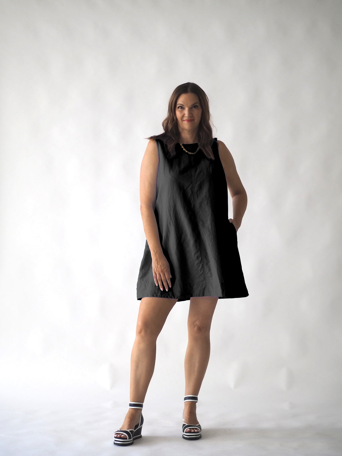 The Summer Sleeveless Mini Dress - BLACK EDIT