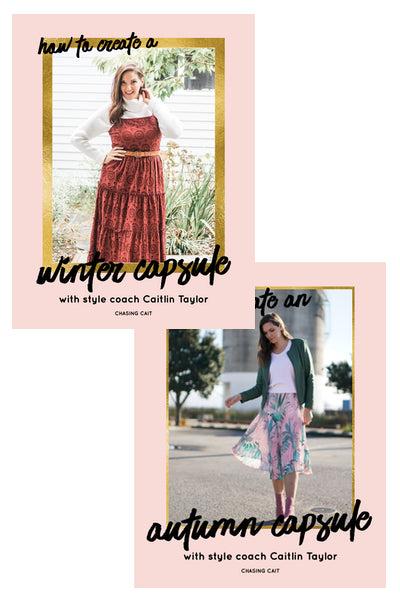 Chasing Cait eBook Autumn/Winter Capsule Wardrobe bundle!